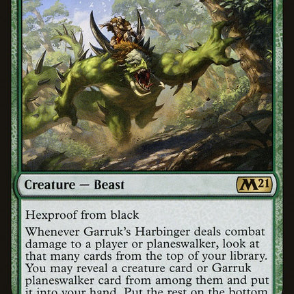 Garruk's Harbinger [Core Set 2021]