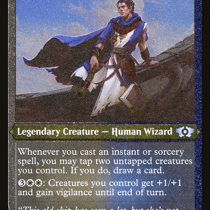 Raff, Weatherlight Stalwart (Foil Etched) [Multiverse Legends]