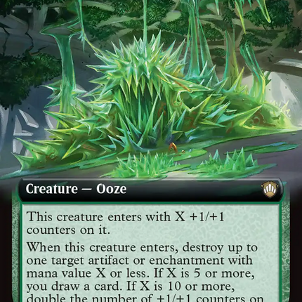 Kinetic Ooze (Extended Art) [Secrets of Strixhaven Commander]