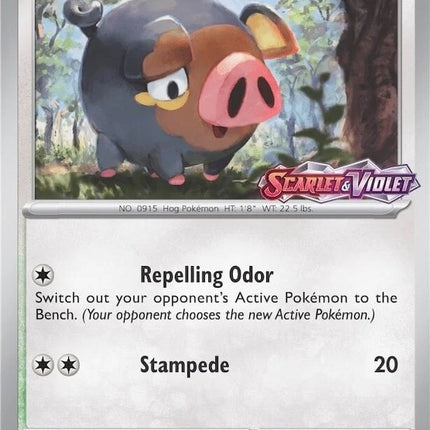 Lechonk (154/198) (Store Promo) [Scarlet & Violet: Black Star Promos]