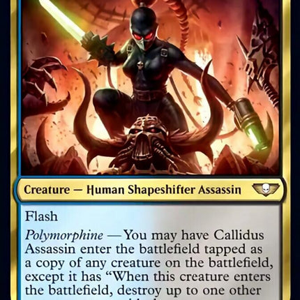 Callidus Assassin (Surge Foil) [Warhammer 40,000]