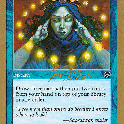 Brainstorm (Jon Finkel) [World Championship Decks 2000]
