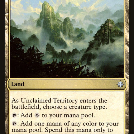 Unclaimed Territory [Mystery Booster]