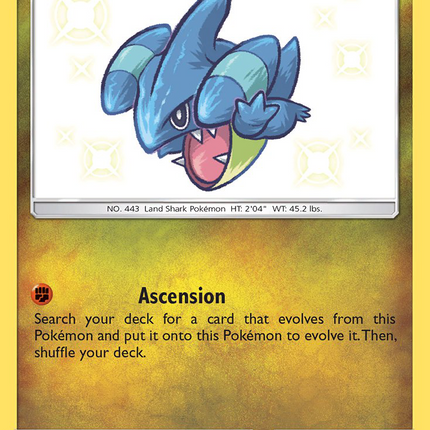 Gible (SV38/SV94) [Sun & Moon: Hidden Fates - Shiny Vault]