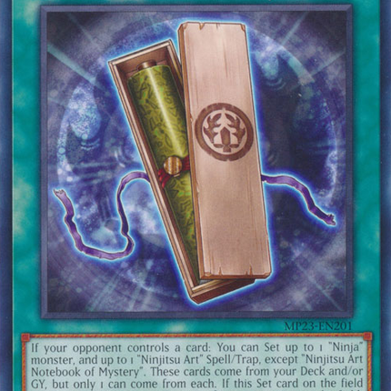 Ninjitsu Art Notebook of Mystery [MP23-EN201] Common