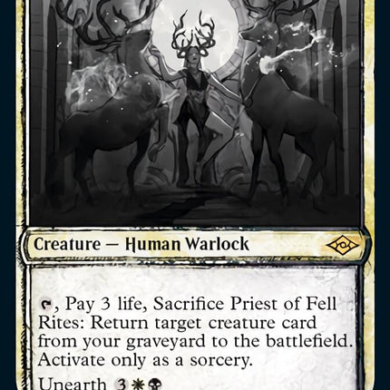 Priest of Fell Rites (Sketch) [Modern Horizons 2]