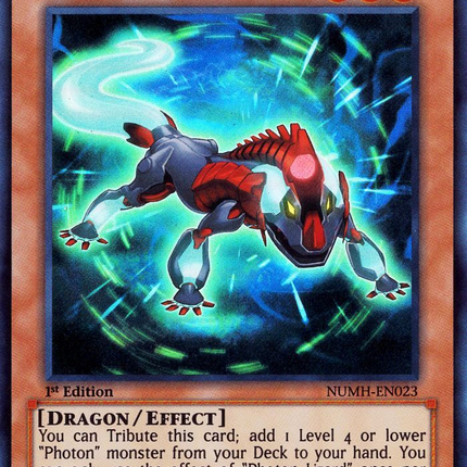 Photon Lizard [NUMH-EN023] Super Rare
