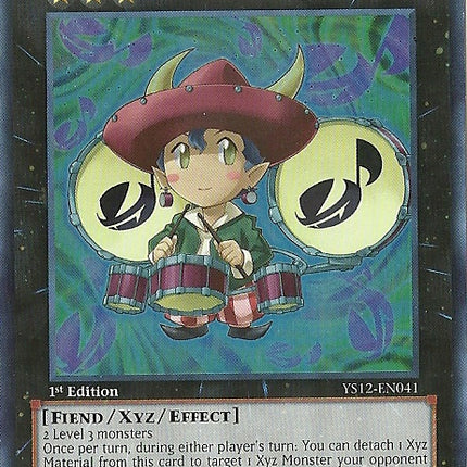 Temtempo the Percussion Djinn [YS12-EN041] Super Rare