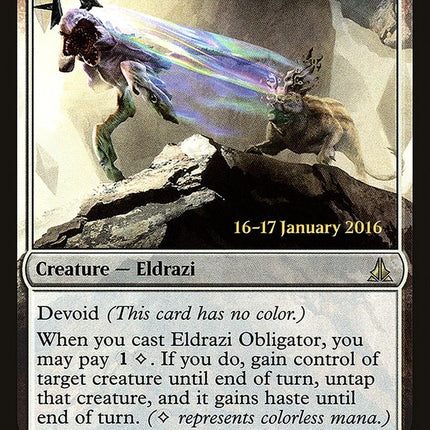 Eldrazi Obligator [Oath of the Gatewatch Prerelease Promos]