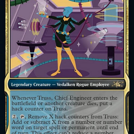 Truss, Chief Engineer (Showcase) (Galaxy Foil) [Unfinity]