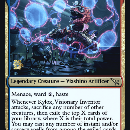 Kylox, Visionary Inventor [Murders at Karlov Manor Prerelease Promos]