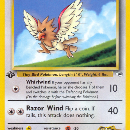 Lt. Surge's Spearow (83/132) [Gym Heroes 1st Edition]
