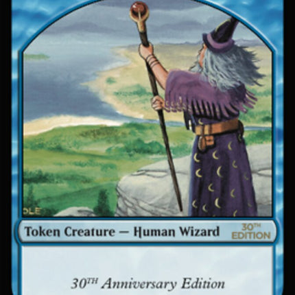 Human Wizard Token [30th Anniversary Tokens]