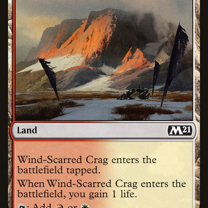 Wind-Scarred Crag [Core Set 2021]