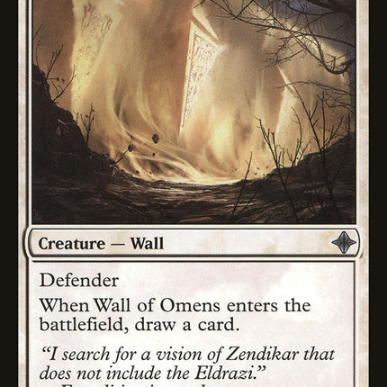 Wall of Omens [Rise of the Eldrazi]