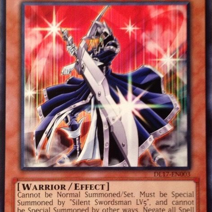 Silent Swordsman LV7 (Green) [DL17-EN003] Rare