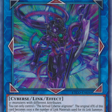 The Arrival Cyberse @Ignister [ETCO-EN050] Super Rare