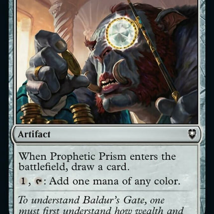 Prophetic Prism [Commander Legends: Battle for Baldur's Gate]