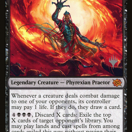 Gix, Yawgmoth Praetor (Promo Pack) [The Brothers' War Promos]