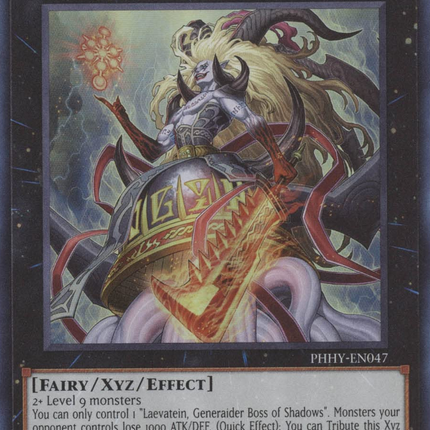 Laevatein, Generaider Boss of Shadows [PHHY-EN047] Ultra Rare