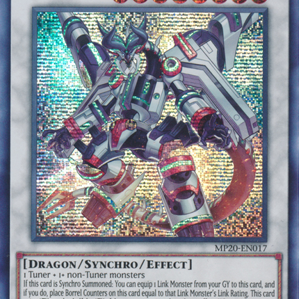 Borreload Savage Dragon [MP20-EN017] Prismatic Secret Rare