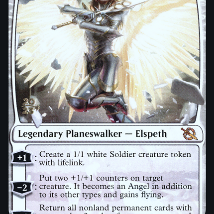 Archangel Elspeth [March of the Machine Prerelease Promos]