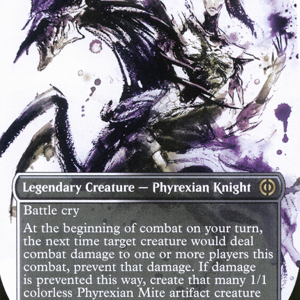 Ria Ivor, Bane of Bladehold (Borderless Ichor) [Phyrexia: All Will Be One]
