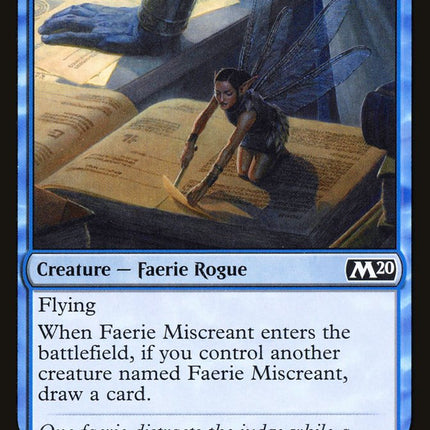 Faerie Miscreant [Core Set 2020]