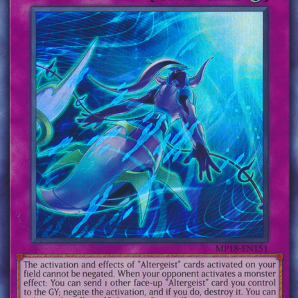 Altergeist Protocol [MP18-EN151] Super Rare