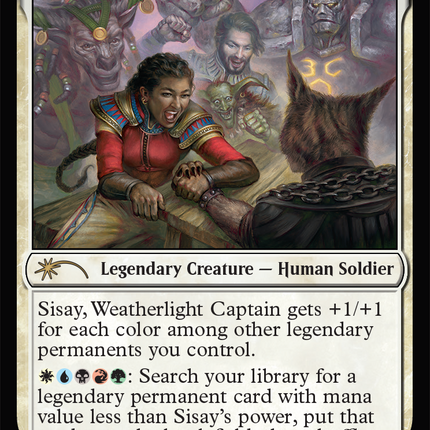 Sisay, Weatherlight Captain [Secret Lair Drop Series]