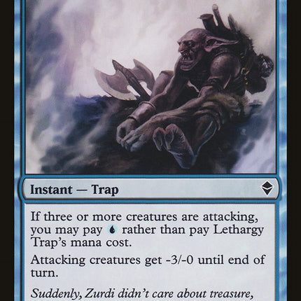 Lethargy Trap [Zendikar]