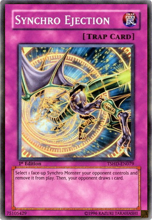 Synchro Ejection [TSHD-EN079] Super Rare