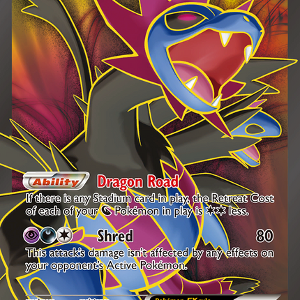 Hydreigon EX (103/108) [XY: Roaring Skies]