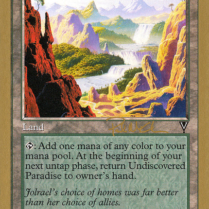 Undiscovered Paradise (Paul McCabe) [World Championship Decks 1997]