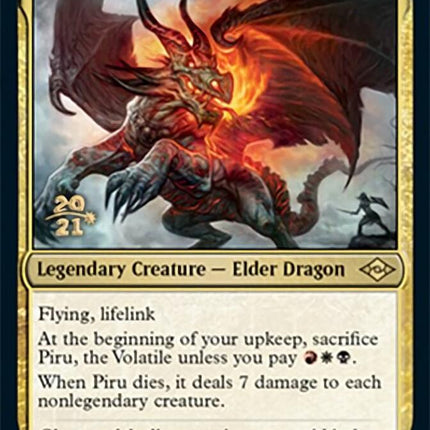 Piru, the Volatile [Modern Horizons 2 Prerelease Promos]