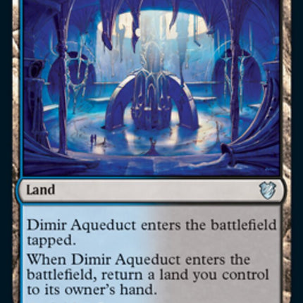 Dimir Aqueduct [Innistrad: Midnight Hunt Commander]