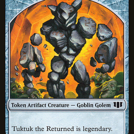Daretti, Scrap Savant Emblem // Tuktuk the Returned Double-Sided Token [Commander 2014 Tokens]