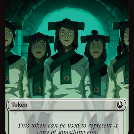 Clue (0014) // Copy (0002) Double-Sided Token [Avatar: The Last Airbender Tokens]