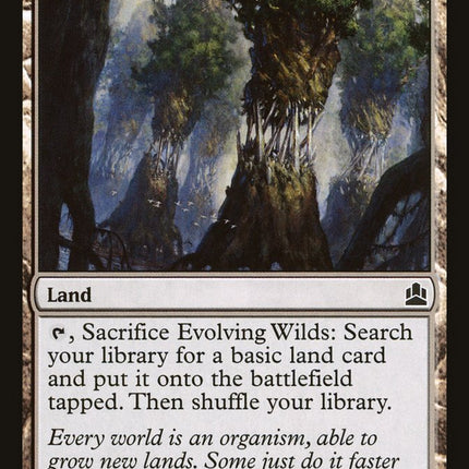 Evolving Wilds [Commander 2011]