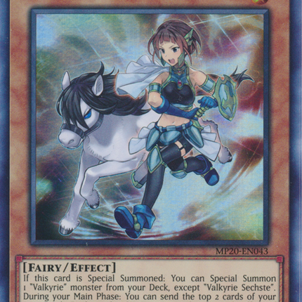 Valkyrie Sechste [MP20-EN043] Ultra Rare