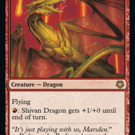 Shivan Dragon [Game Night: Free-for-All]