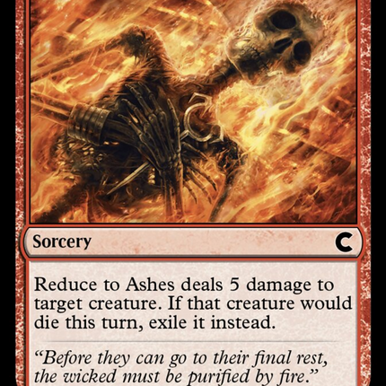 Reduce to Ashes [Ravnica: Clue Edition]