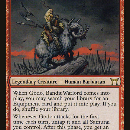 Godo, Bandit Warlord [Champions of Kamigawa]