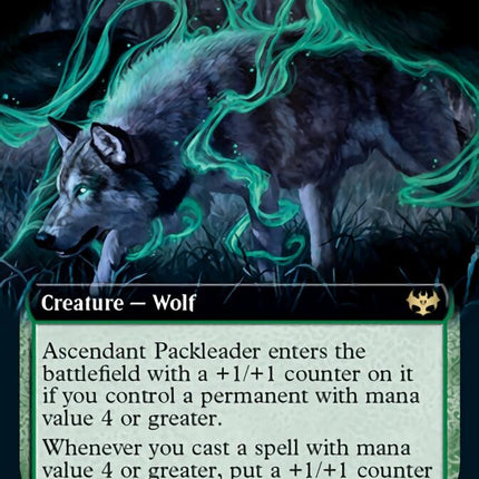 Ascendant Packleader (Extended Art) [Innistrad: Crimson Vow]
