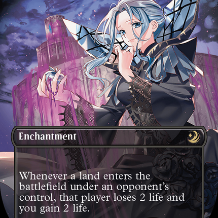 Polluted Bonds (Anime Borderless) (Confetti Foil) [Wilds of Eldraine: Enchanting Tales]