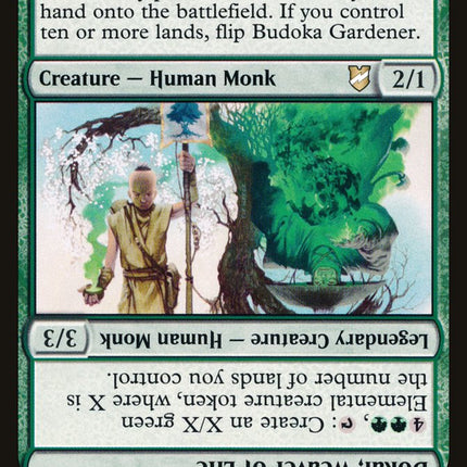 Budoka Gardener // Dokai, Weaver of Life [Commander 2018]