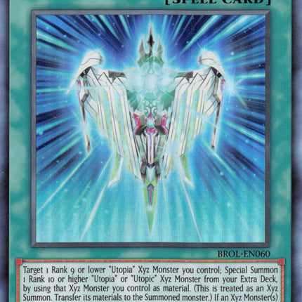 Hyper Rank-Up-Magic Utopiforce [BROL-EN060] Ultra Rare