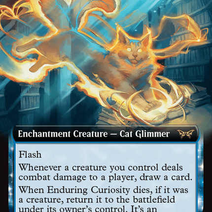 Enduring Curiosity (Extended Art) [Duskmourn: House of Horror]