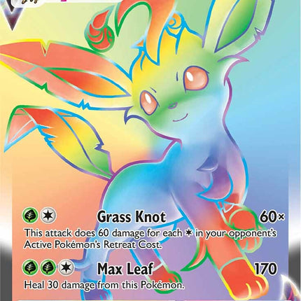 Leafeon VMAX (204/203) [Sword & Shield: Evolving Skies]