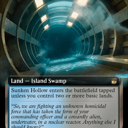 Sunken Hollow (Extended Art) (Surge Foil) [Doctor Who]